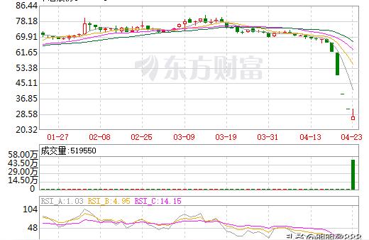 530股灾,中潜股份5天挫59