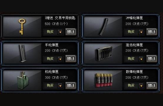 cf机枪弹夹,cf手游武器精通前后区别