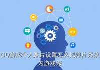 qq游戏照片秀怎么弄，QQ游戏个人照片设置怎么把照片秀改为游戏秀