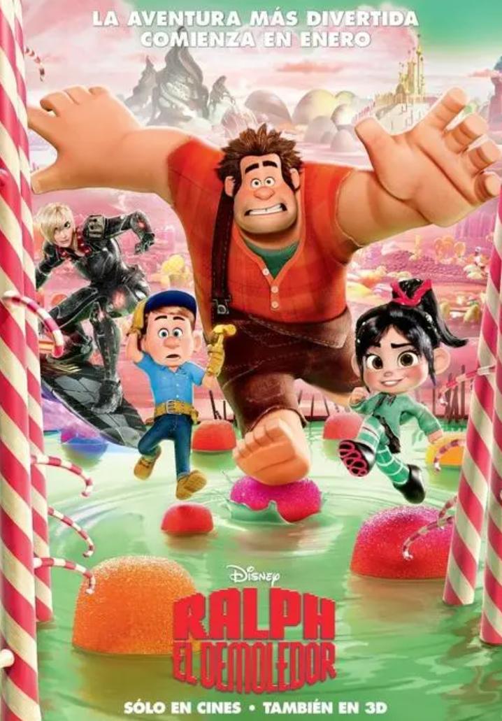 电子游戏角色破坏王拉尔夫故事_无敌破坏王里的游戏_无敌破坏王拉尔夫冒险历程