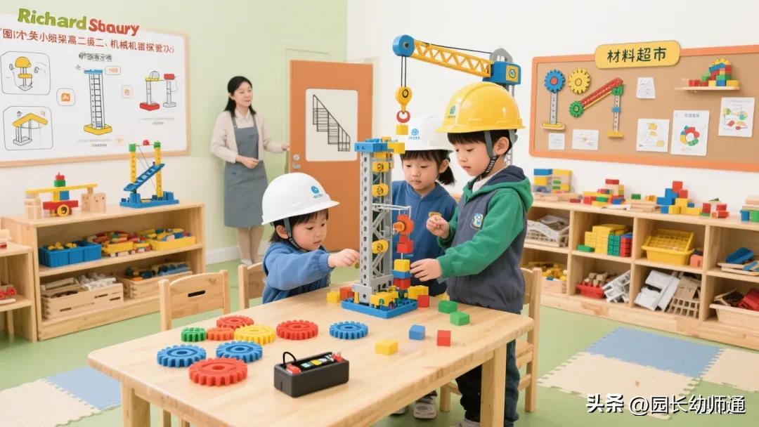 幼儿园大班游戏教学计划_幼儿园建构区活动设计_幼儿园建构区指导要点