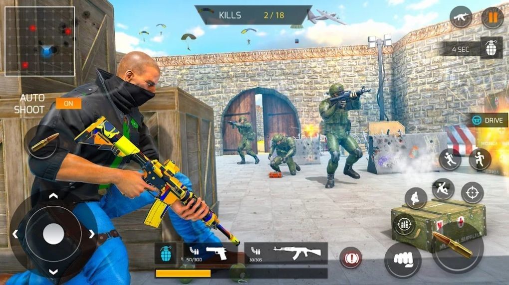 TPS枪战射击游戏3D