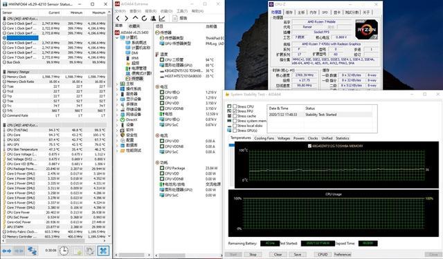 thinkpad e555游戏测评_ ThinkPad E15锐龙版 性能测试 3DMark _ThinkPad E15锐龙版 15.6英寸 16GB内存 4499元 