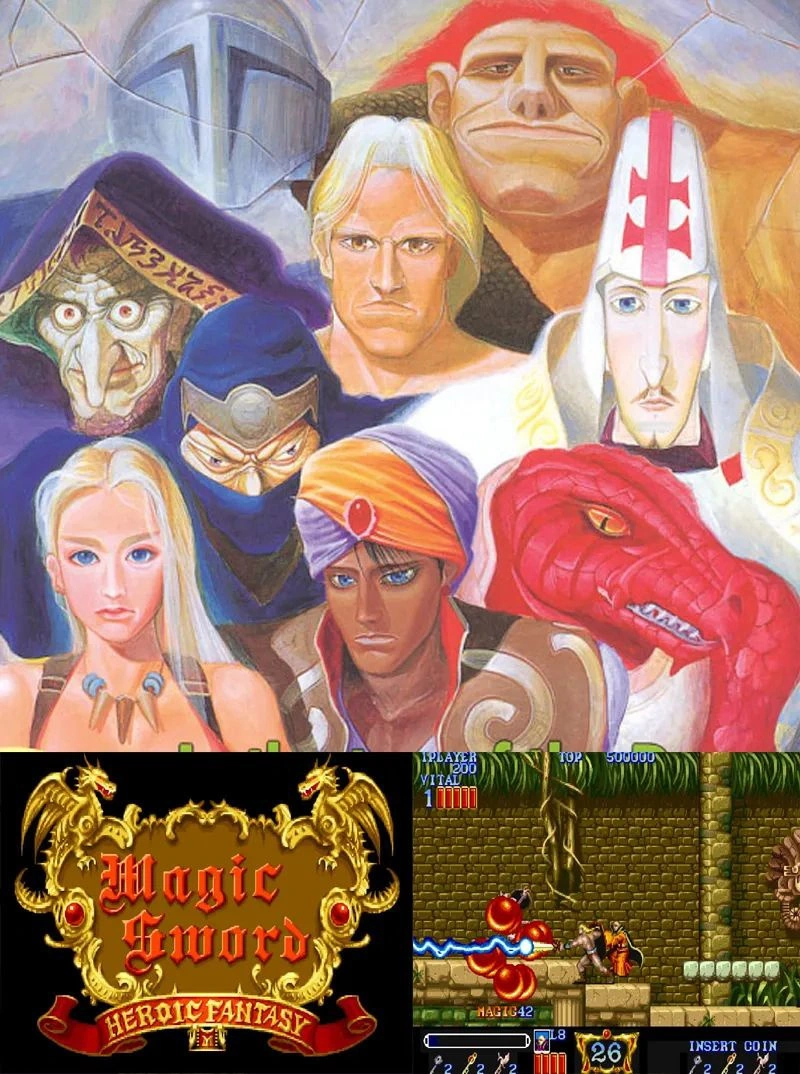 龙士传说是什么游戏_魔法故事改编街机游戏_西方魔法街机游戏