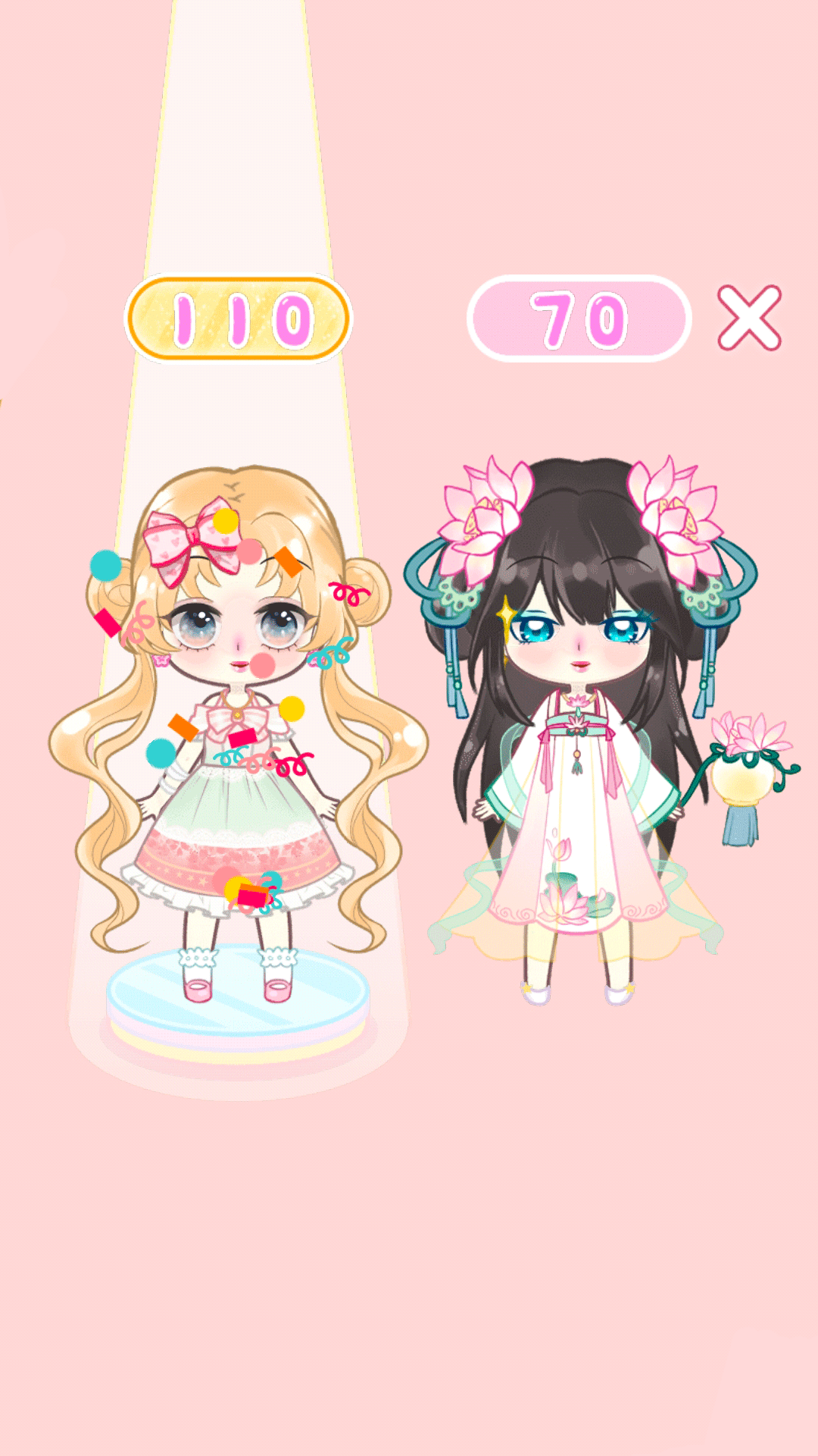 芭比娃娃装扮派对游戏