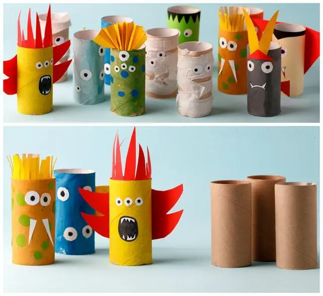 万圣节游戏卡制作_亲子DIY手工作业_万圣节创意手工