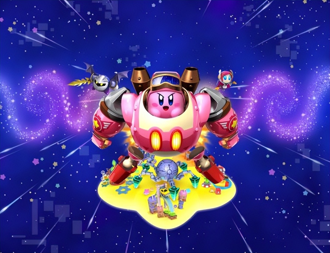 星之卡比 探索发现 3D化_3d 横版闯关游戏