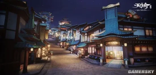 天谕手游 沉浸式体验 苏澜城 汐语湾_天谕手游首测 夜景模式 点光源技术_天谕游戏特色