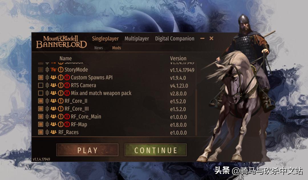 遗忘国度 Realms Forgotten 骑砍2大型剧本Mod_骑马与砍杀类似的游戏