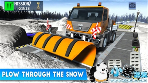 冬季雪司机