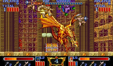 魔法衣柜游戏_魔法剑 英雄的幻想 街机游戏