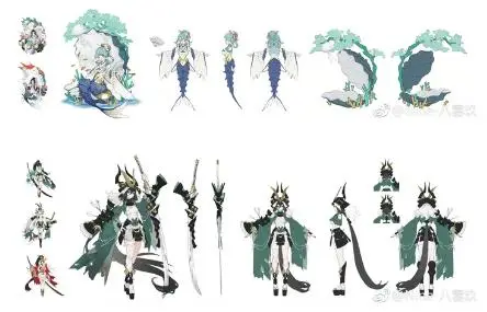如何绘画游戏原画人物_游戏原画人物绘制步骤_游戏原画线稿