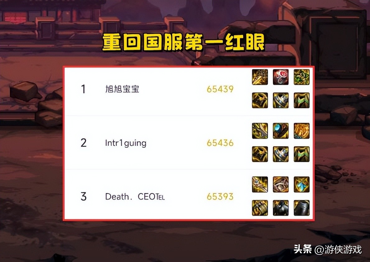 旭旭宝宝红18装备配置_旭旭宝宝全身红18_地下城勇士游戏