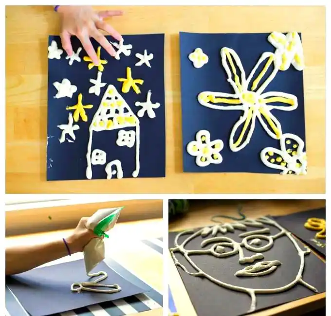 创意绘画游戏方法_儿童绘画发展阶段_小学生儿童画画游戏