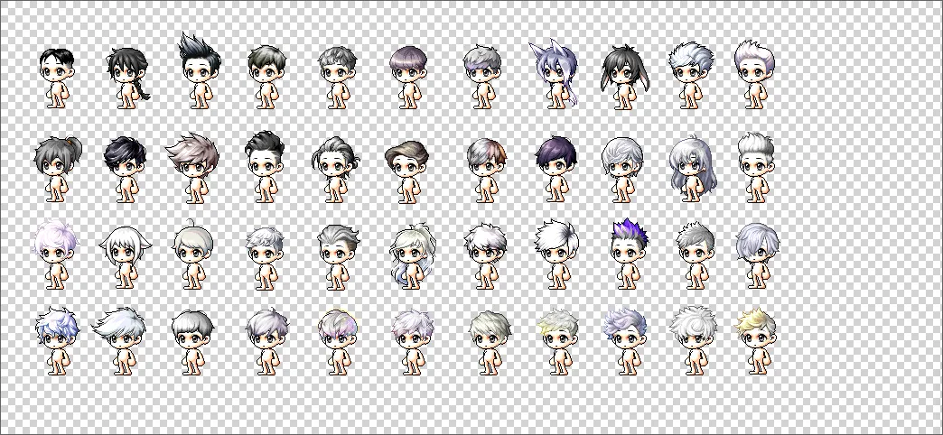 冒险岛发型搭配_冒险岛贤重发型_妖精维英发型搭配