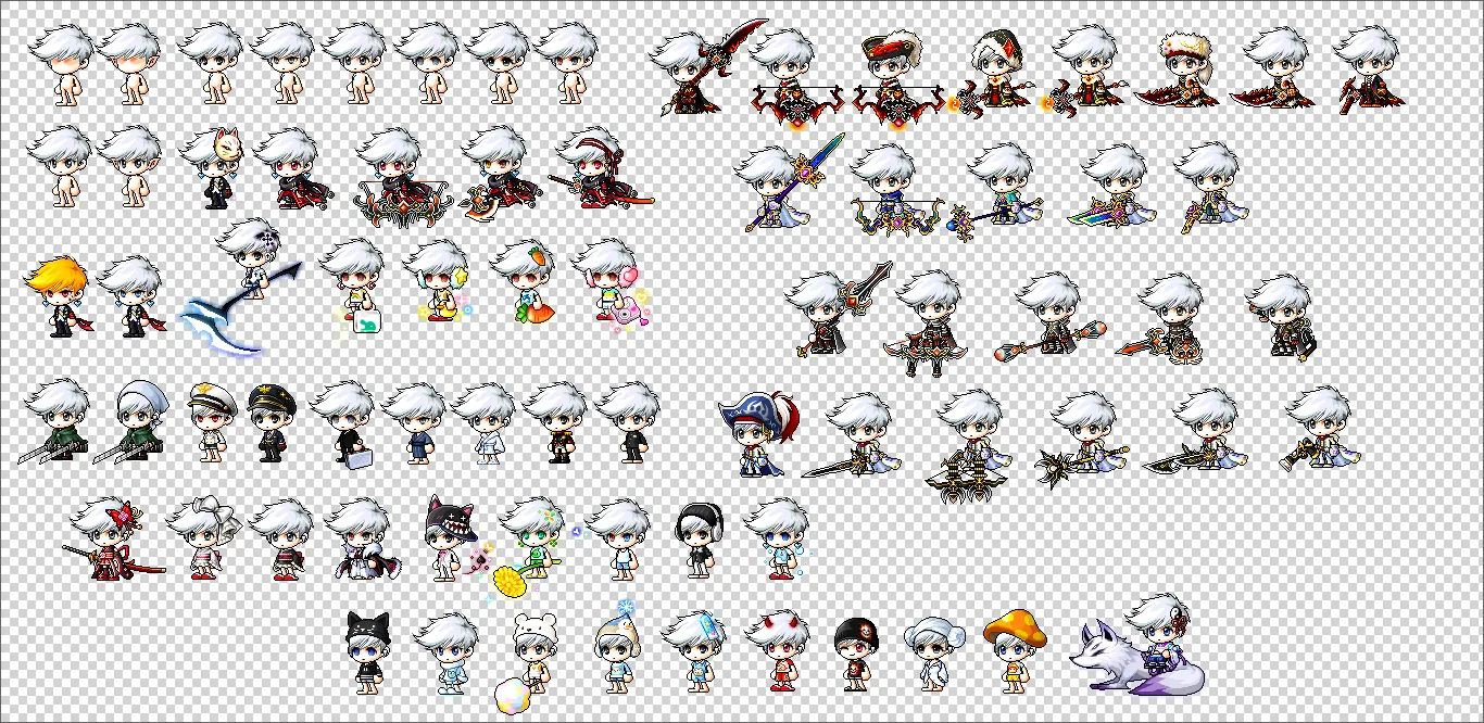 冒险岛贤重发型_冒险岛发型搭配_妖精维英发型搭配