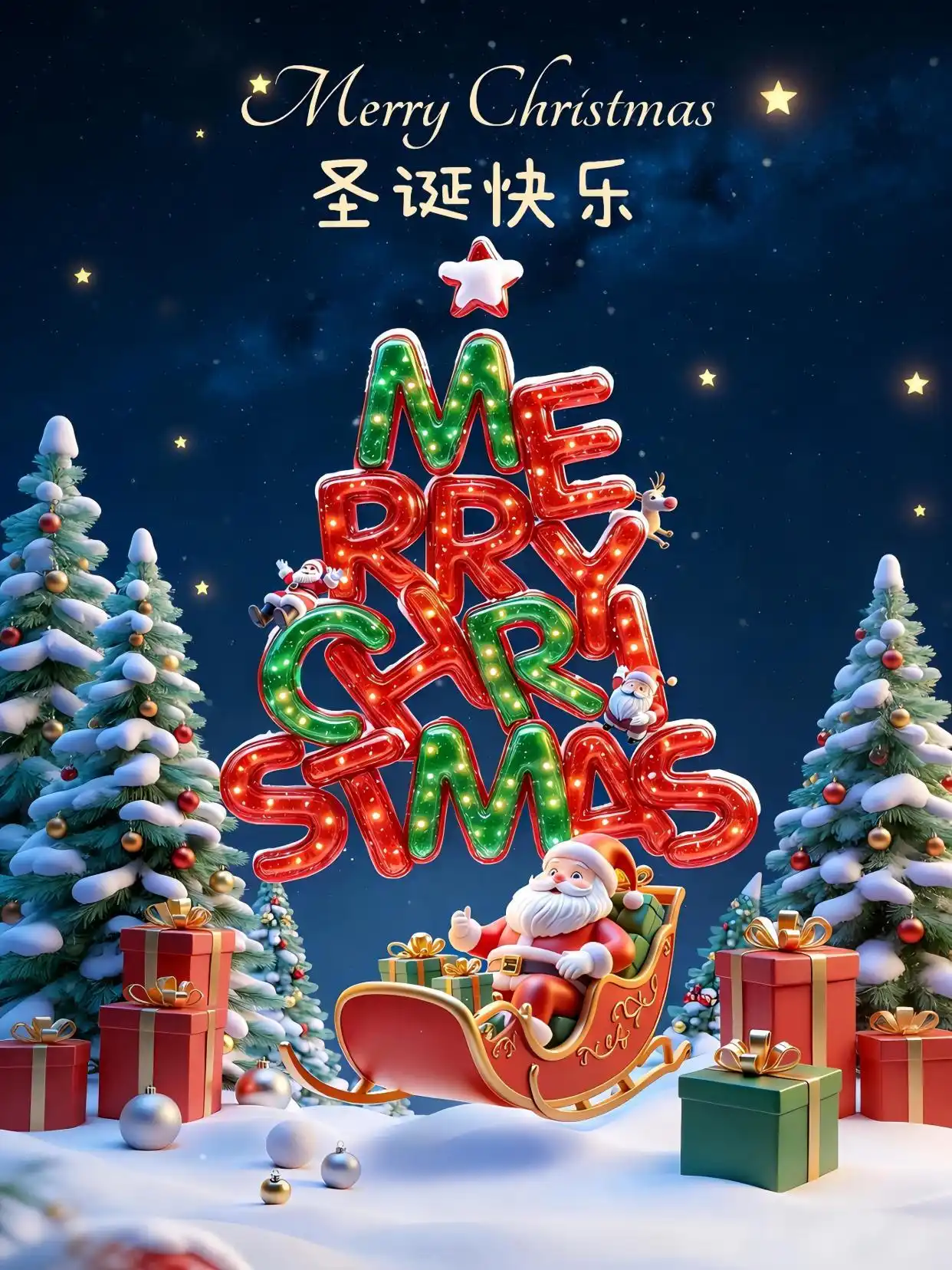 16句圣诞祝福，把冬日浪漫与好运都给你