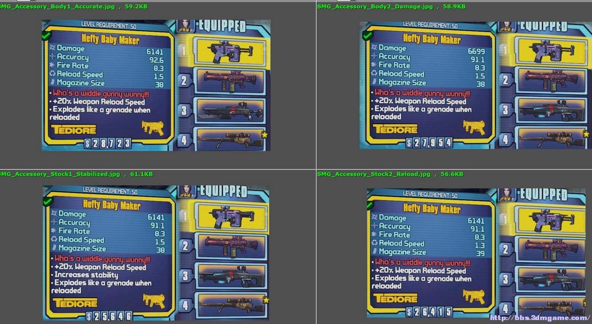 无主之地2 3dm改枪第三_Borderlands 2 新手改物品教程_如何提升职业模块品质