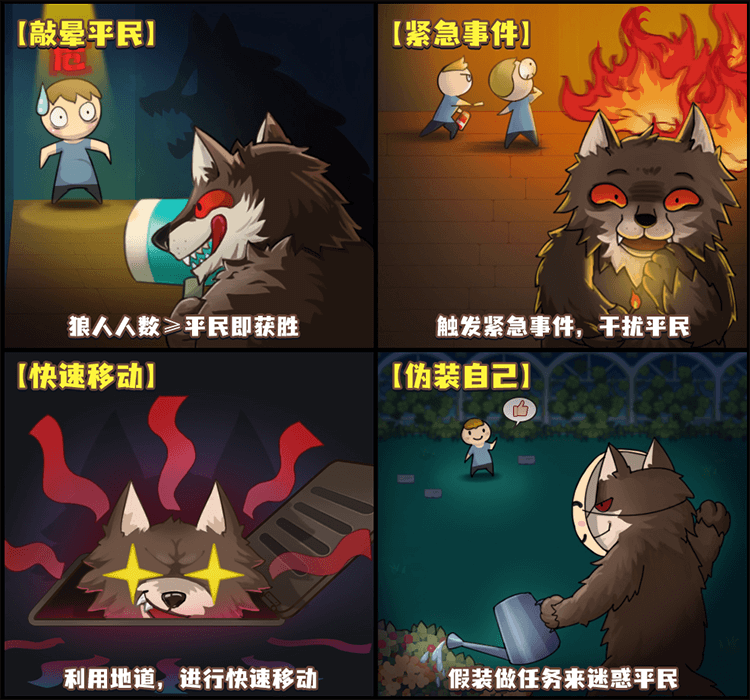 线上杀人游戏规则_推理之都狼来了游戏规则_推理学院狼来了玩法