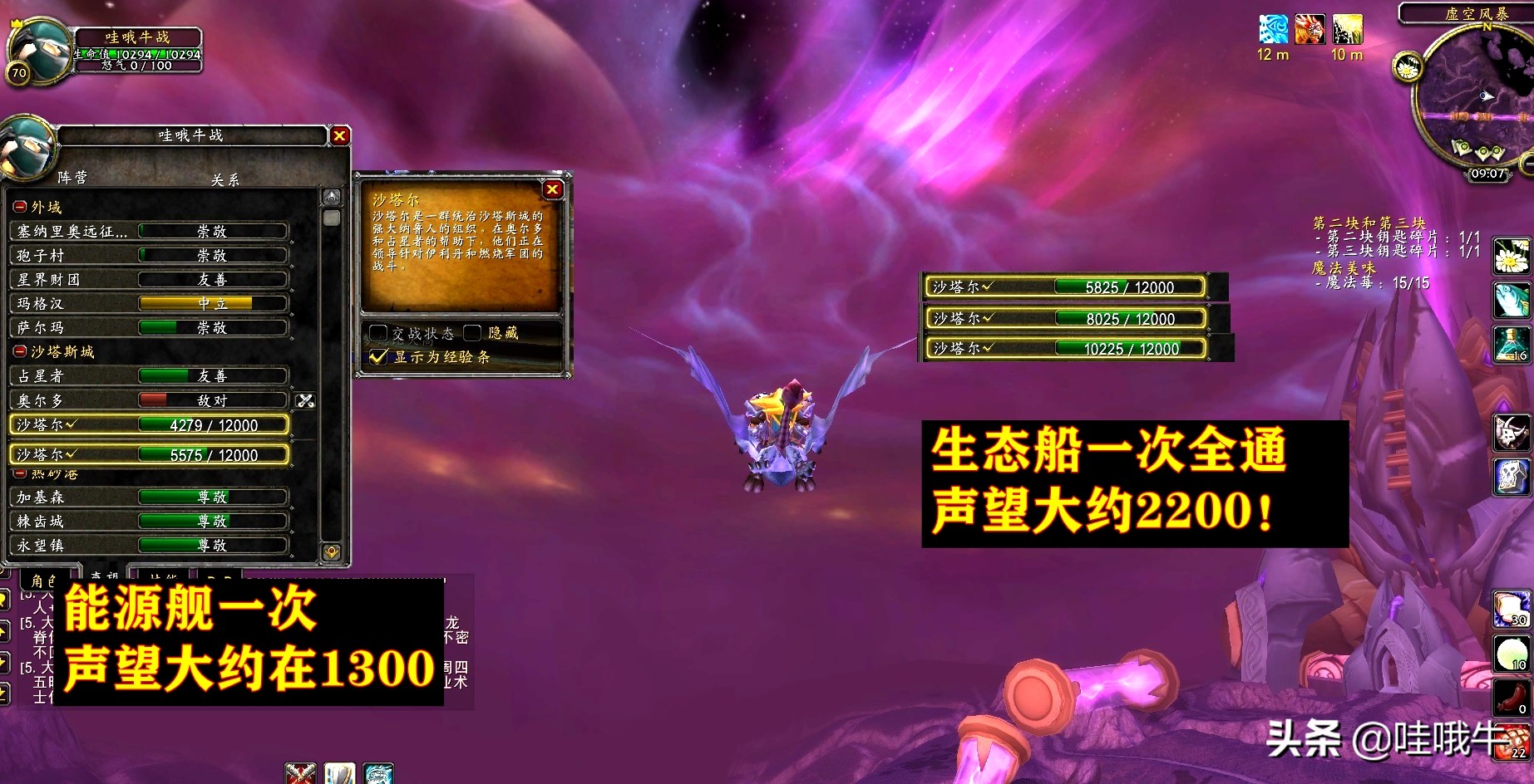 wow时光守护者声望奖励_魔兽世界TBC怀旧 外域5大重要声望 如何冲声望更划算 萨尔玛荣耀堡声望刷法