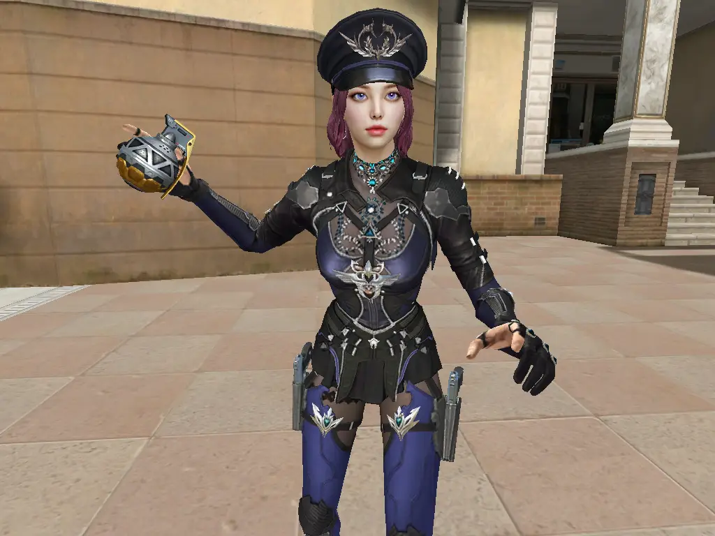 CF体验服新版本夜玫瑰幻能朋克角色属性_穿越火线夜玫瑰邪恶图片_CF体验服新版本暗夜审判角色属性