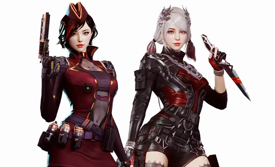 CF体验服新版本暗夜审判角色属性_穿越火线夜玫瑰邪恶图片_CF体验服新版本夜玫瑰幻能朋克角色属性