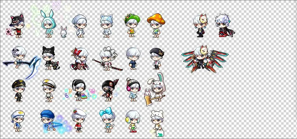 冒险岛发型搭配_妖精维英发型推荐_冒险岛et脸配什么发型