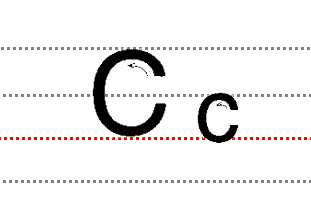 二十六个大小写字母规范的书写方法