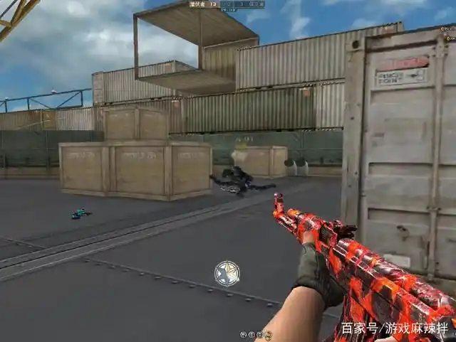 M4A1火山QBZ95火山机瞄效果_机瞄穿越火线AK47火山_穿越火线怎么有红色瞄准器