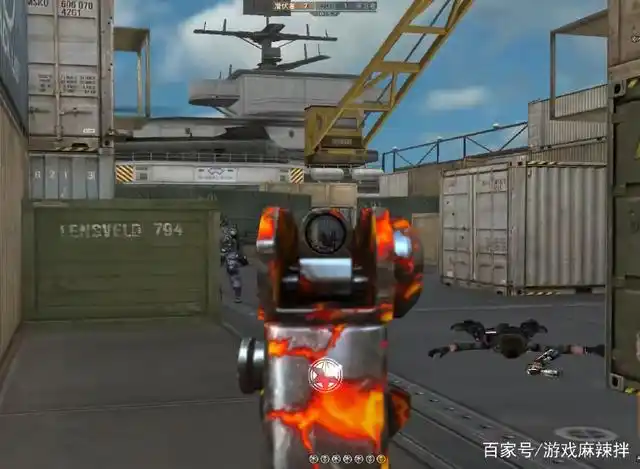 M4A1火山QBZ95火山机瞄效果_穿越火线怎么有红色瞄准器_机瞄穿越火线AK47火山