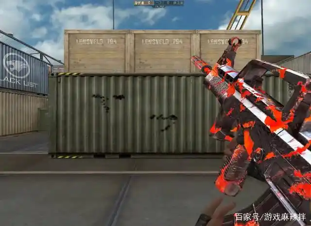 机瞄穿越火线AK47火山_穿越火线怎么有红色瞄准器_M4A1火山QBZ95火山机瞄效果