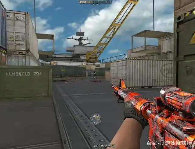 穿越火线怎么有红色瞄准器_M4A1火山QBZ95火山机瞄效果_机瞄穿越火线AK47火山