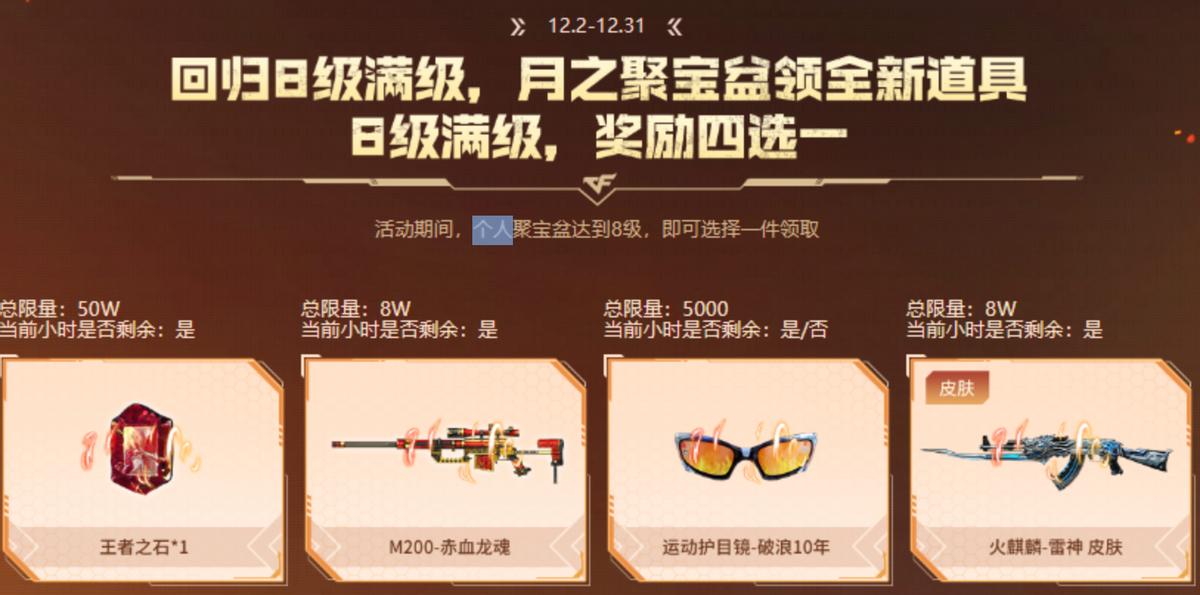 穿越火线火麒麟换购雷神_CF破浪10年限定道具_电竞少女角色兑换