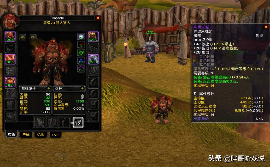 wow猎人套装_魔兽世界TBC猎人P3阶段T6套装取舍_猎人T6部件选择攻略