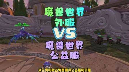 从花费和收益角度测评外服VS公益服，魔兽世界怀旧服，巫妖王之怒
