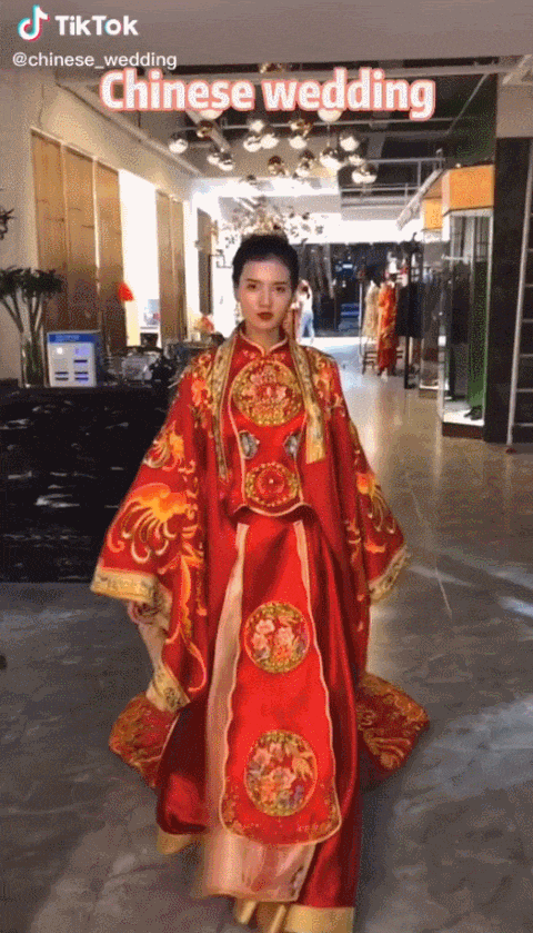 中式婚礼火遍全球！华丽梦幻有排面，国外网友：我也想整一个