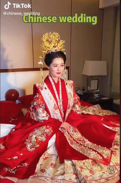 中式婚礼火遍全球！华丽梦幻有排面，国外网友：我也想整一个