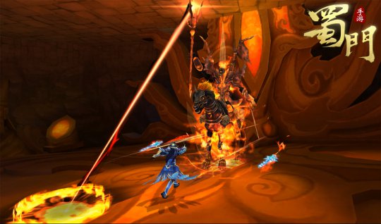 蜀门手游 莽苍山 妖人洞府_蜀山新传炼妖洞天这么区