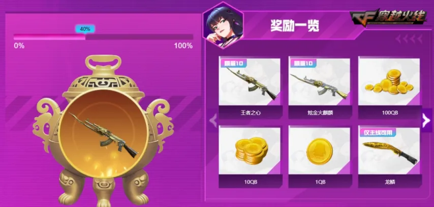 5月1日登录即领8888赛季CF点_穿越火线全新假期福利活动_穿越火线体验服cf点什么时候送