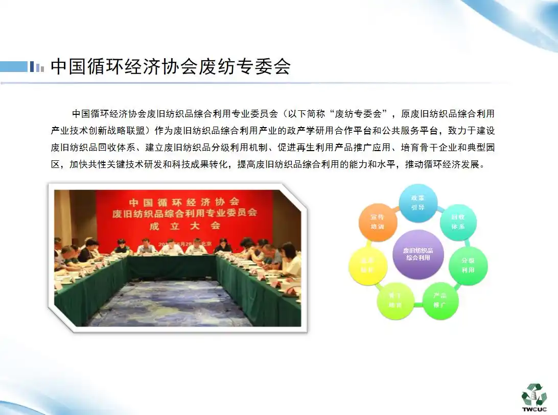 中国循环经济协会废纺专委会顾明明：废旧纺织品回收利用行业将向规范化、规模化及专业化发展