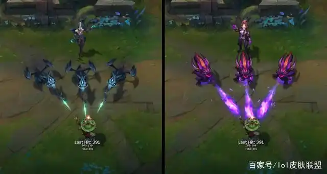 婕拉新皮肤原画特效评测_lol仙灵女巫皮肤驯龙女巫_婕拉魔女皮肤对比驯龙女巫皮肤