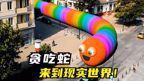 当贪吃蛇来到现实世界,简直是场超级灾难! - 当贪吃蛇来到现实世界,简直是场超级灾难!