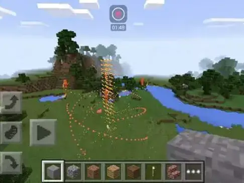 老泽手游《我的世界》 与火共舞 华丽炫酷的JS