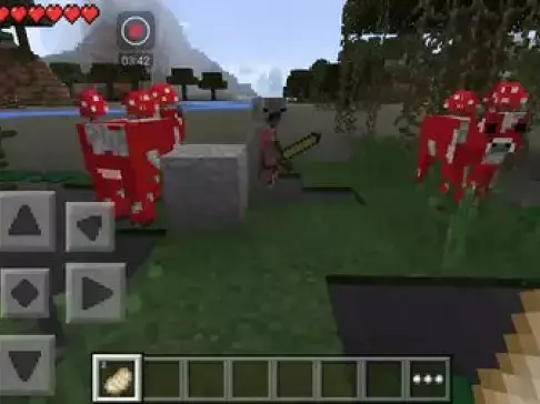 老泽手游《我的世界》 我可是精通十八般武艺的拳术!