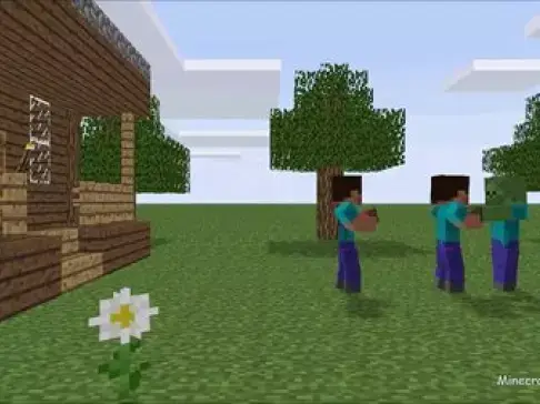 Minecraft 派系家族的战争! 动画短片