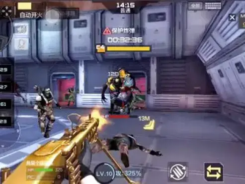 老泽实况《CF手游》 僵尸狂潮 新版本BUG 黄金MG3 枪战王者bug老泽