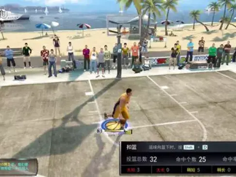 《NBA2K》 SG自建 飞罚球线精彩镜头