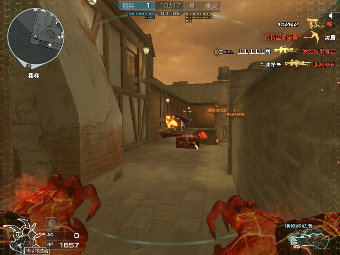 穿越火线多人生化地狱终结者_穿越火线里什么枪最好_穿越火线多人生化钢铁终结者