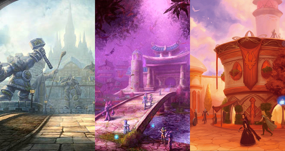 魔兽世界画面风格分析_魔兽世界场景营造技巧_魔兽世界6.0新地图