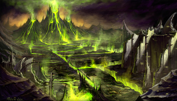 魔兽世界6.0新地图_魔兽世界场景营造技巧_魔兽世界画面风格分析